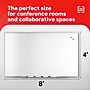 TRU RED™ Magnetic Steel Dry Erase Board, Satin Frame, 8' x 4' (TR61178)~#|#~269699F5-EFA8-44B2-B97B21F9F70DCF6A_sc7