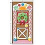 Beistle Christmas Gingerbread House Door Covers, 2/Pack (20017)~#|#~269AD38E-0BAE-43C7-B65C61D58C0BD0D4_sc7