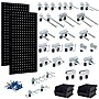 Triton Products LocBoard Pegboards with 30 pc. LocHook Assortment and Hanging Bin System (LB18-BKKit)~#|#~26AF03E5-AB1F-4027-9D7575D8AFF379EC_sc7