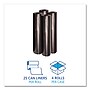 Boardwalk 56 Gallon Industrial Trash Bag, 47" x 43", Low Density, 1.2 mil, Black, 25/Roll, 4 Rolls/Box (BWK518)~#|#~26BA92A9-7D3F-4B7E-8949D692D6D044E0_sc7