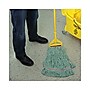 Boardwalk® Mop Head, Premium Standard Head, Cotton/rayon Fiber, Large, Green~#|#~26BBF5B6-6745-434D-A3D5EA12FED0FBDF_sc7