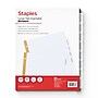 Staples Large Tab Insertable Dividers, 8 Tabs, Clear (18935/11124)~#|#~26D2A522-F020-4698-9251541C09276962_sc7