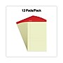 Universal Perf-Style Writing Pad, 8 1/2" x 14" , Wide Ruled, 50 Sheets/Pd, 12/Pk~#|#~26DA9EDD-3B9A-4186-9FE2CFCDFFB1898E_sc7