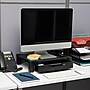 Mind Reader Monitor Stand Riser with Drawer Storage, Up to 22 lbs., Black (DRPLMONST-BLK)~#|#~26E764AF-84F5-4281-97D437C9D80F33A8_sc7