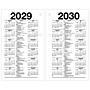 2027 AT-A-GLANCE Financial 6" x 4" Daily Calender Refill Pages, White/Black (S170-50-27)~#|#~26E9A0A9-97D3-41D9-AEA39EC6B1AA9463_sc7