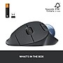Logitech ERGO M575 Wireless Ergonomic Trackball Mouse, Black (910-007026)~#|#~26EE4106-C5CD-4E8A-B68C2A4A150183D4_sc7