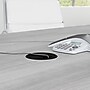 Bush Business Furniture 96W x 42D Boat Shaped Conference Table with Metal Base, Platinum Gray (99TBM96PGSVK)~#|#~27130402-25F8-4A2A-940EBF95371382C8_sc7