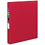 Avery Durable 1" 3-Ring Non-View Binders, Slant Ring, Red (27201)~#|#~271A20C4-2680-408F-BB3B55A87F6953CD_sc7