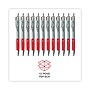 Universal Retractable Gel Pen, Medium Point, Red Ink, Dozen (UNV39712)~#|#~271BBEDF-236E-4B63-89A669F09F4B6E5C_sc7