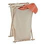 Household Essentials X-Frame Collapsible Hamper, Beech Frame with Poly-Cotton Bag, Natural (HH6785-1)~#|#~271C1048-4A70-48CF-B3AF25A8CF42F148_sc7