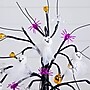 Nearly Natural 1.5' Pre-Lit Artificial Ghost Dolls, Spiders, Bats & Pumpkins Ornament Tree with 24 Lights, Black  (T5367)~#|#~272742CE-67B8-4BC1-8654B3ABB781483F_sc7