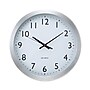 Universal Wall Clock, Brushed Aluminum, 12" Diameter (UNV10425)~#|#~272D8905-3478-4341-916496334C0AAAC1_sc7