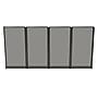 Regency Instant Office 63"H x 129"W 2 Person L-Shaped Cubicle Panel Workstation, Pure White (IO36194-03K-2P)~#|#~2739F67C-3B83-4EF6-9AD2ADB7505415F6_sc7