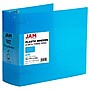 JAM Paper 4" 3-Ring Flexible Poly Binder, Blue (PB75245BU)~#|#~2744E6F6-EC3B-4F48-B70ECE0BD442149F_sc7