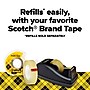 Scotch Permanent Double Sided Tape with Dispenser, 1/2" x 25 yds., Clear, 6/Pack (665-6PKC40)~#|#~274AD010-6E5D-4C71-8CD6767CB36B9594_sc7