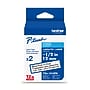 Brother P-touch TZe-131 Laminated Label Tape, 1/2" x 26.2', Black on Clear, 2/Pack (TZe1312PK)~#|#~2752AB7E-0571-4EAC-BE1A35497E350A77_sc7