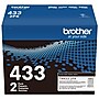 Brother TN-433 Black High Yield Toner Cartridge, Up to 4,500 Pages, 2/Pack   (TN4332PK)~#|#~27598AE3-9C6C-4873-BF21DAFF53522188_sc7