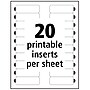 Avery Reusable Name Badge System, 1" x 3", Silver, 10/Pack (71206)~#|#~277FD86D-3A77-4FCD-92F0DE0F89D699B1_sc7