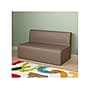 Flash Furniture Bright Beginnings Vinyl Classroom Modular 2-Seater Sofa, Brown (MK-KE15709-GG)~#|#~278C1A62-08FF-40C8-878BA9D90EF93762_sc7