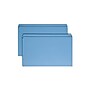 Smead Reinforced File Folder, Straight Cut, Legal Size, Blue, 100/Box (17010)~#|#~27942B37-9A45-4509-B1920F3D96D95DC4_sc7
