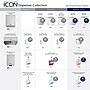 Kimberly-Clark Professional ICON Automatic Narrow Recessed Dispenser Housing without Trim Panel, Stainless Steel (53697)~#|#~279F0D84-1AA3-4804-A5BF80A6DB83A254_sc7