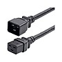 StarTech 2' C19 to C20 Power Cable, Male to Female, Black (BA16-2200-POWER-CORD)~#|#~27BE14E8-AFEF-4DC5-BE83DABC4D39ED91_sc7
