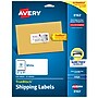Avery TrueBlock Inkjet Shipping Labels, 2" x 4", Matte White, 250 Labels/Pack (8163)~#|#~27D54DA9-7584-47A2-89ED7B7316FF03BB_sc7