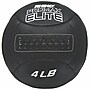 Champion Sports RHINO Promax Elite Black Medicine Ball, 4 Lbs. (PRX4)~#|#~280FE762-4BE8-466B-85E0E252DECBDDC5_sc7