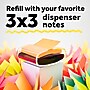 Post-it Pop-up Dispenser for 3" x 3" Notes, Black/Clear (WD330BK)~#|#~2827712A-2858-4C27-9B4EE3217CCBA19B_sc7