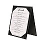 Excello Global Products Menu Holder, 4" x 6", Black (SPLS-MENU-4X6A)~#|#~282EB933-F3DD-4FFA-AE483F739E163308_sc7