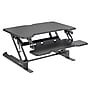 Mount-It! 30" W Manual Rectangular Adjustable Standing Desk Converter, Black (MI-15009S)~#|#~2832FD3C-55EA-4D96-BCBCD42115B5CAF8_sc7