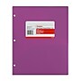 Staples 3-Hole Punched 2-Pocket Plastic Portfolio Folder, Purple (52809)~#|#~2844AF2F-8918-4FD3-873699E53A3F3E54_sc7
