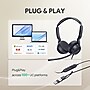 Yealink UH42 Wired Stereo Business Computer Headset, Black USB-C/A, MS Certified~#|#~28491B49-BF9B-4352-86D322F7D70CBC84_sc7