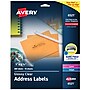 Avery Easy Peel Laser/Inkjet Address Labels, 1" x 2-5/8", Glossy Clear, 300 Labels/Pack (6521)~#|#~284A5727-FCF1-4D4A-A5F0ED5047BED4C3_sc7
