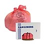 Boardwalk Linear Low Density Health Care Trash Can Liners, 33 gal, 1.3 mil, 33 x 39, Red, 150/Carton~#|#~284F0031-82BB-430B-83658C63247FBA19_sc7
