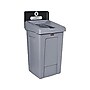 Rubbermaid Slim Jim Single-Stream Recycling Station, 33 Gallon, Gray/Black (2171554)~#|#~2857DF6D-E0CA-4583-86C1938EFD727914_sc7