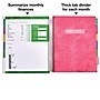 Global Printed Products 8.5" x 11" Budget Planner & Monthly Bill Organizer, Paperboard Cover, Black (GPP-0073-C)~#|#~286142F7-54BE-4DD6-8E1BF17C6FAB0CD5_sc7