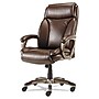 Alera Veon Leather High-Back Executive Chair with Fixed Arms, Brown (ALEVN4159)~#|#~288A4C30-4DB9-421A-BF56BFF3B057DD96_sc7