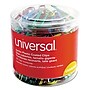Universal Paper Clips, Vinyl Coated Wire, Jumbo, Assorted Colors, 250/Pk~#|#~289CB59D-8916-460B-9B3D88FE05A6570D_sc7