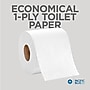 Pacific Blue Basic Toilet Paper, 1-Ply, White, 550 Sheets/Roll, 80 Rolls/Carton (19881/01)~#|#~28C5CC5B-D325-4813-81BEB4794B99332E_sc7