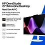 HP OmniStudio 27" All-in-One AI PC, AMD Ryzen AI 7 445 (2026), AMD Radeon 840M Graphics, 16GB RAM, 512GB SSD, Windows 11 Home~#|#~28D09690-B0C7-48CC-9173F6F824E9C280_sc7