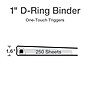 Cardinal Premier EasyOpen ClearVue 1" 3-Ring View Binders, D-Ring, White (10300CB)~#|#~28D44847-1448-48AD-A93BB41873AC1BA8_sc7
