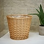 Household Essentials Handwoven Willow Wicker Waste Basket with Distressed Finish and Plastic Liner, Natural (HHML-2312)~#|#~28D85E99-FBF3-4D70-A40B622A9D872F75_sc7