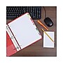 Universal Insertable Paper Divider, 5-Tab, White, 5/Set (UNV20816)~#|#~28E7C207-70DF-4A96-B5144E870B9E7832_sc7