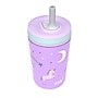 Zak! Kelso Fanciful Unicorns Stainless Steel Double Wall Insulated Travel Mug, 12 oz., Purple (7190-V411)~#|#~28EAE757-BE1A-401A-B619D9A89AD1F26F_sc7