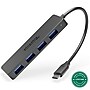 Plugable USB-C to USB Adapter Hub, 4 Port USB 3.0 Hub, USB Splitter for Laptop~#|#~28F8E8D6-7A4E-44E2-89CB52C997F5D34E_sc7
