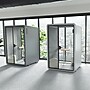 FlexiSpot WorkCube Series Sound Absorbing 2 Person Privacy Booth, White (P2FW-KIT)~#|#~28FB0940-2149-45A7-A9373EE57069CB8E_sc7