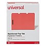 Universal Heavy Duty File Folder, Letter Size, Red, 50/Box (UNV13523)~#|#~290C0AE0-B8F7-4CB4-ACCC3EBFC758E027_sc7