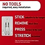 Command Extra Large Hook, 10lb., Satin Nickel, 2/Pack (17038SN-2ES)~#|#~2927DF6C-0064-40FE-86DBF8077067ACF4_sc7