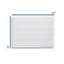 Flipside Ruled Double-Sided Dry-Erase Whiteboard, 9" x 12", 24/Pack (FLP12034)~#|#~2934F820-1637-41F0-822ADC2D407EEDF1_sc7